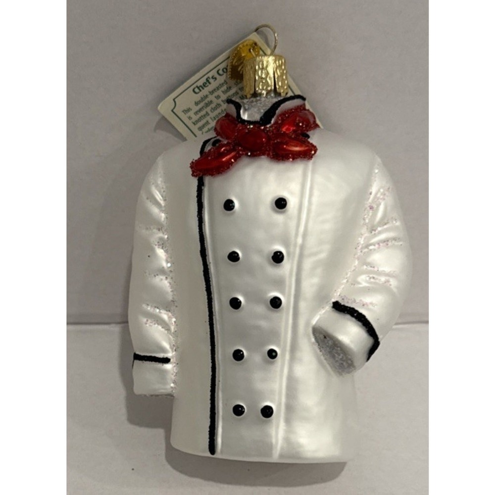 Old World Christmas OWC Chef's Coat Ornament